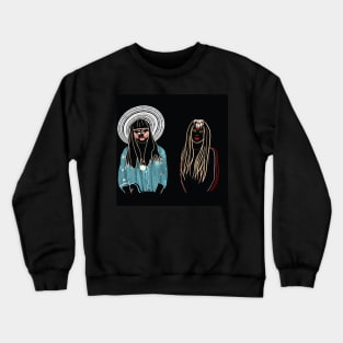 Katya Zamolodchikova and Trixie Mattel Line Art Crewneck Sweatshirt